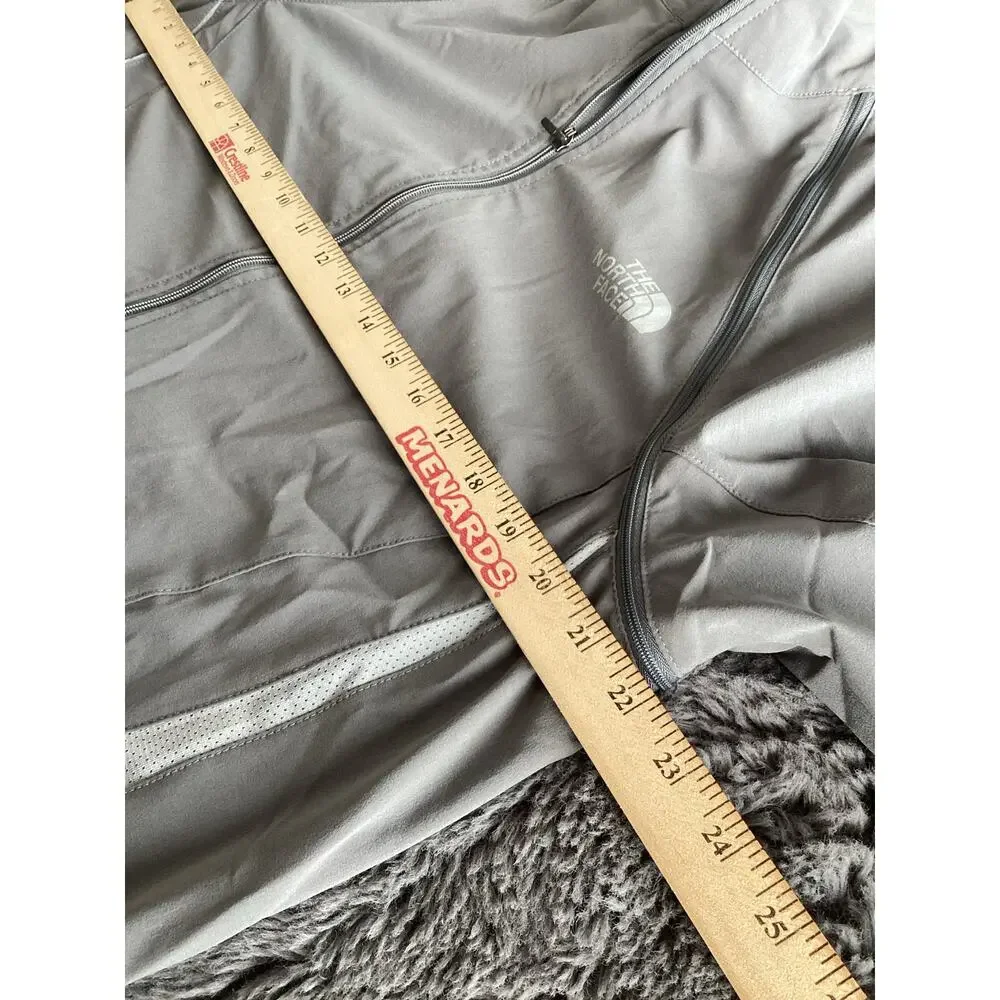 The North Face Men's Convertible Vedder Jacket Athletic Stretch Gray Size Medium